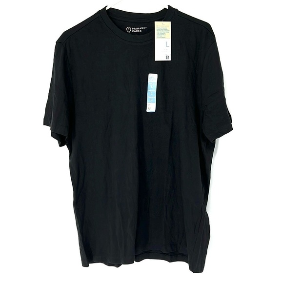 Primark NWT men’s large black basic t shirt - Picture 1 of 5